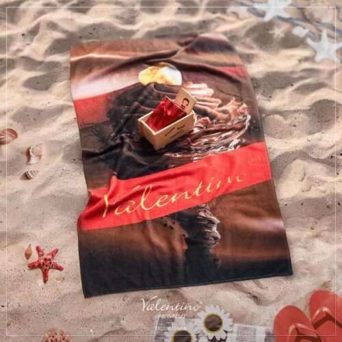 Плажна кърпа Шоколадова вихрушка от Valentino Chocolatier България. Продукти от истински белгийски шоколад.
