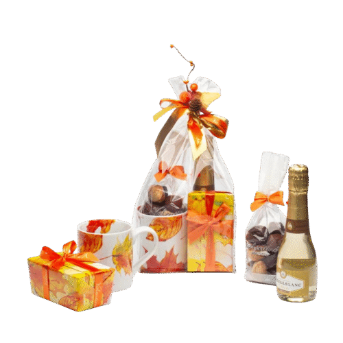 Есенен подарък с вино от Valentino Chocolatier България. Продукти от истински белгийски шоколад.