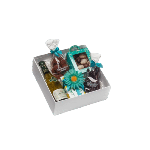 Великденски сет с вино от Valentino Chocolatier България. Продукти от истински белгийски шоколад.