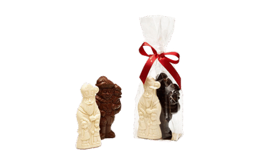 Фигурки Дядо Коледа от Valentino Chocolatier България. Продукти от истински белгийски шоколад.