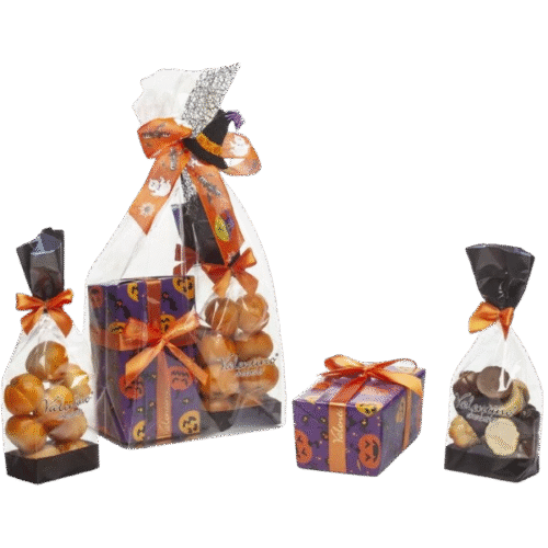 Хелоуински подарък от Valentino Chocolatier България. Продукти от истински белгийски шоколад.