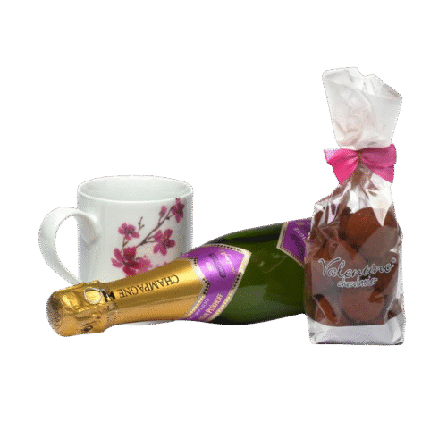 Пенливо вино и шоколад от Valentino Chocolatier България. Продукти от истински белгийски шоколад.