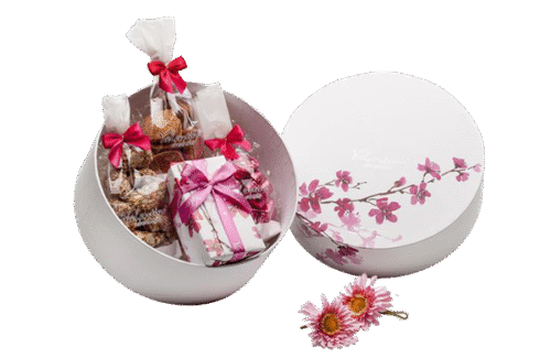 Комплект "С вкус на пролет" от Valentino Chocolatier България. Продукти от истински белгийски шоколад.