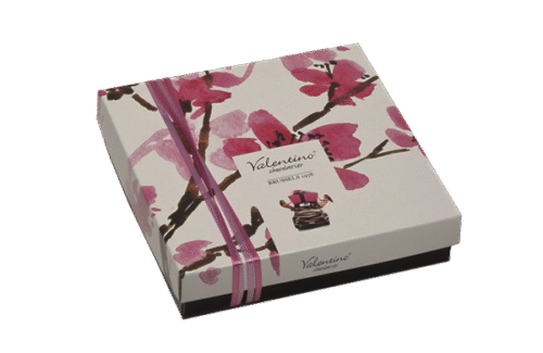 Сезонна кутия от Valentino Chocolatier България. Продукти от истински белгийски шоколад.